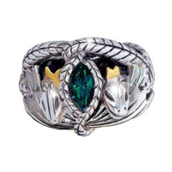 ARAGORN ANNEAU BARAHIR ARGENT MASSIF