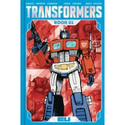 TRANSFORMERS DLX HC BOOK 1 CVR A JOHNSON   SPICER