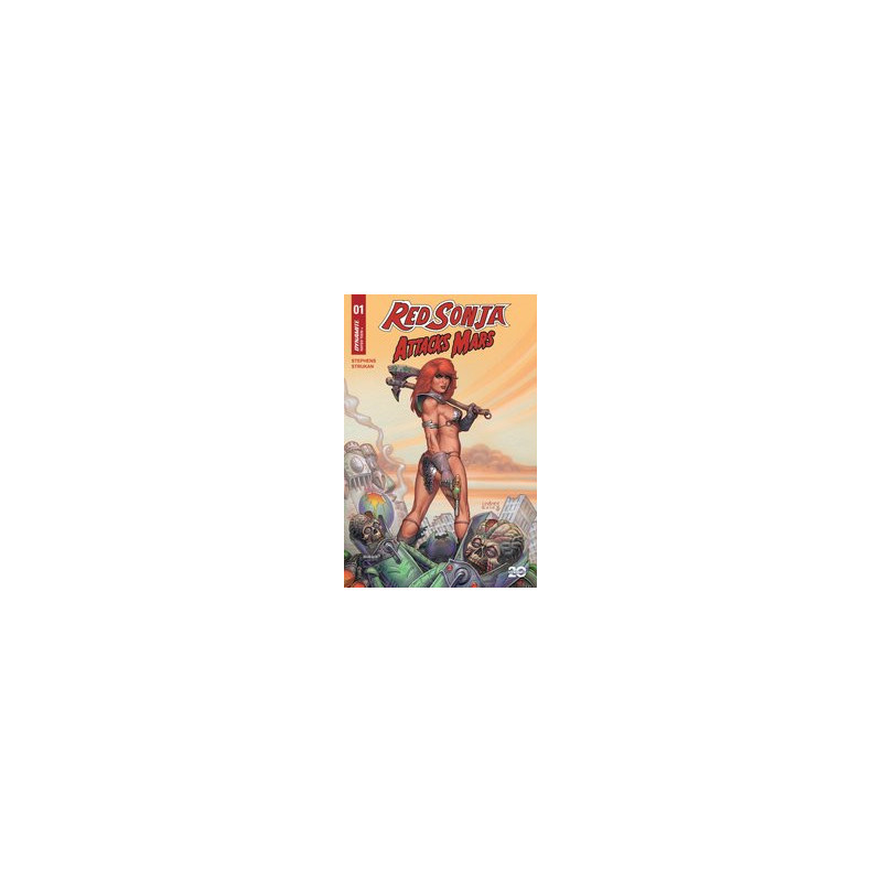 RED SONJA ATTACKS MARS  1 CVR A LINSNER