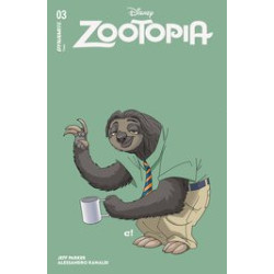 ZOOTOPIA  3 CVR C ROUSSEAU COLOR BLEED