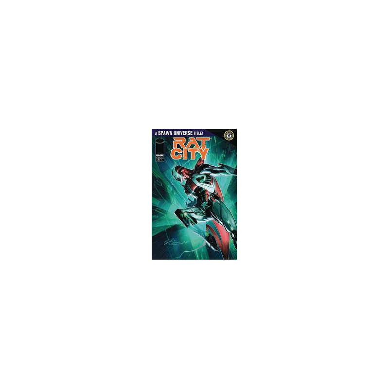 SPAWN RAT CITY  12 CVR A KIBAR