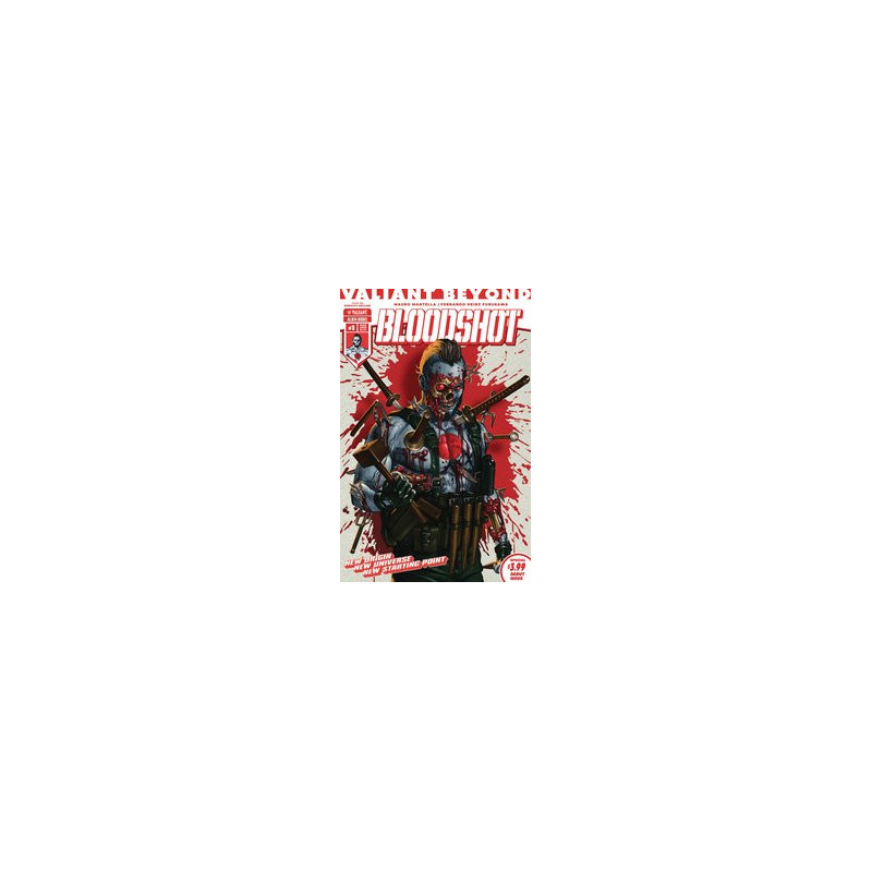 VALIANT BEYOND BLOODSHOT  1 CVR A MIGLIARI