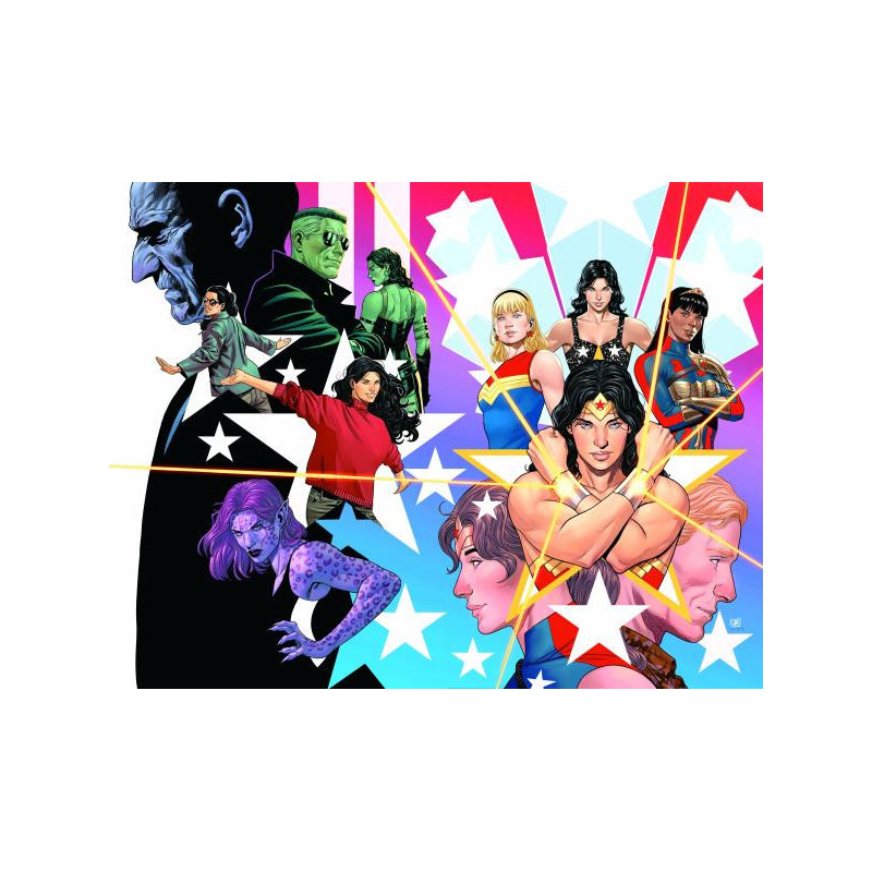 WONDER WOMAN  19 CVR A DANIEL SAMPERE WRAPAROUND