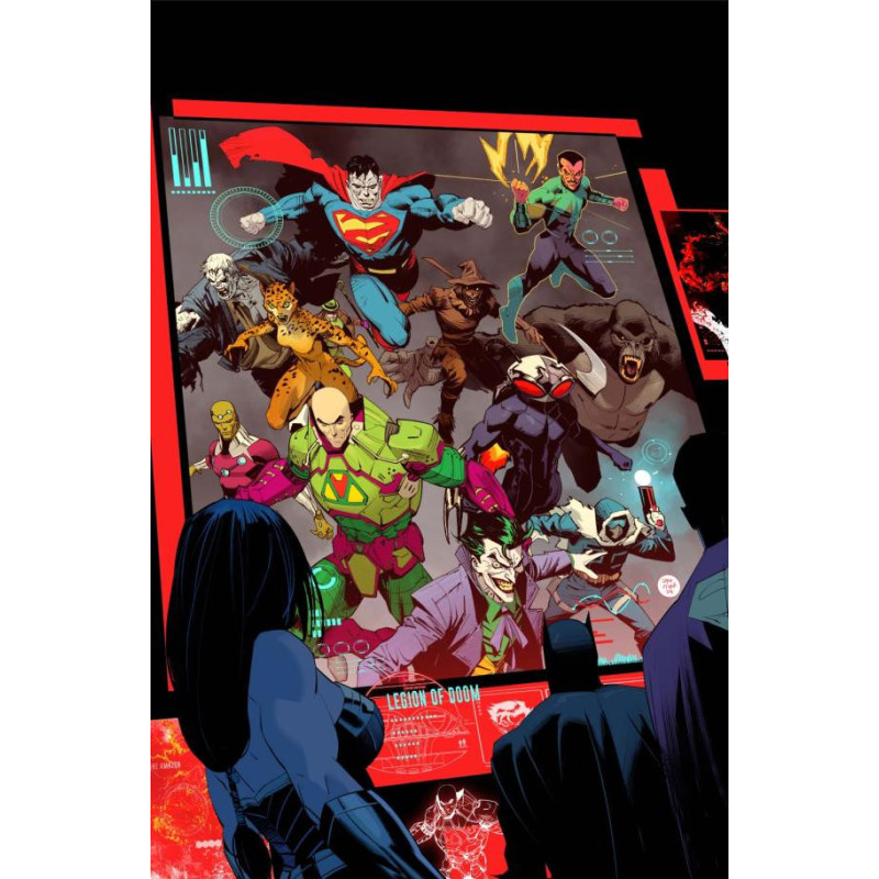 JUSTICE LEAGUE UNLIMITED  5 CVR A DAN MORA