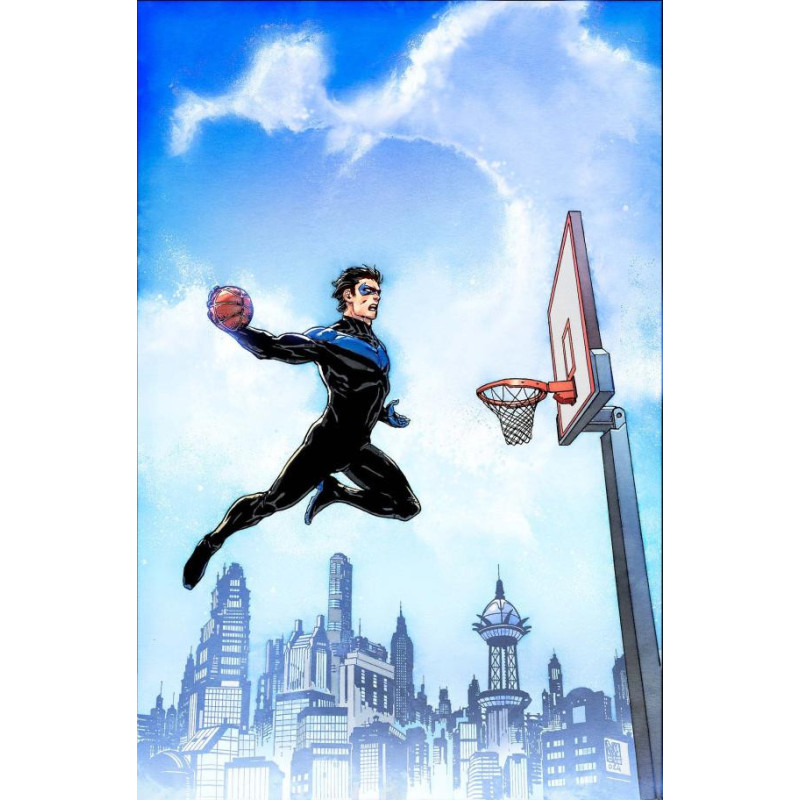 NIGHTWING  124 CVR D GIUSEPPE CAMUNCOLI COURTSIDE CARD STOCK VAR