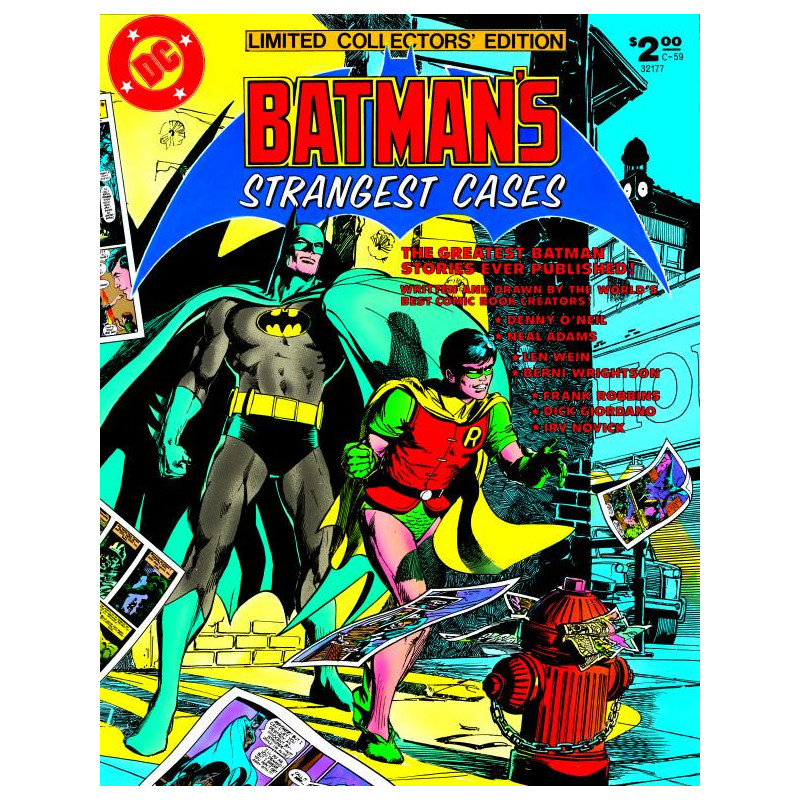 LIMITED COLLECTORS EDITION  59 BATMANS STRANGEST CASES FACSIMILE EDITI
