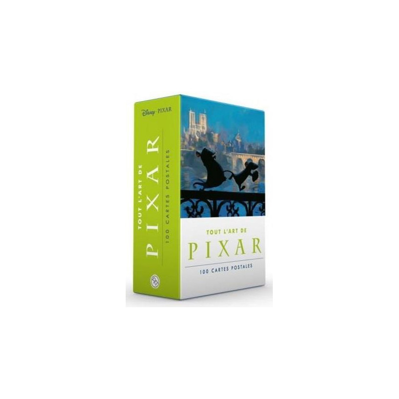 TOUT L ART DE PIXAR EN 100 CARTES POSTALES