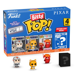 PIXAR PACK 4 FIGURINES BITTY POP VINYL LIGHTYEAR