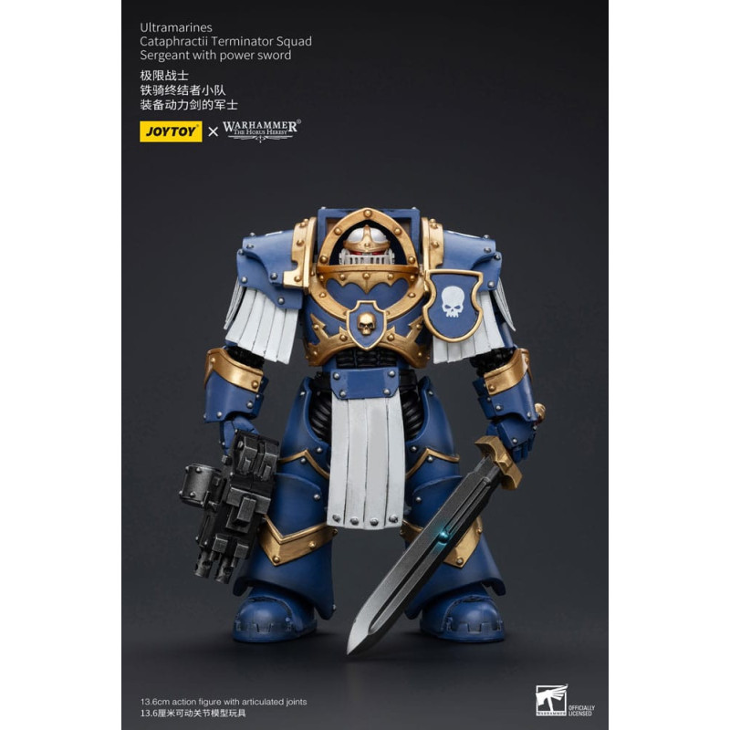 WARHAMMER HORUS HERESY ULTRAMARINES CATAPHRACTII TERMINATOR SERGEANT P