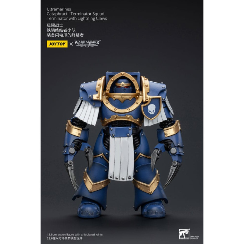 WARHAMMER HORUS HERESY ULTRAMARINES CATAPHRACTII TERMINATOR SQUAD LIGH