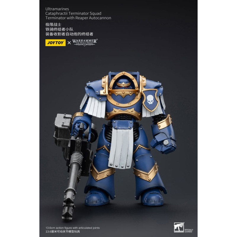 WARHAMMER HORUS HERESY ULTRAMARINES CATAPHRACTII TERMINATOR WITH REAPE