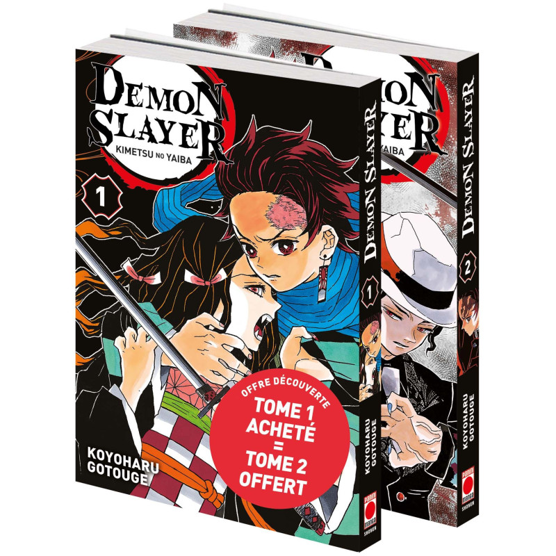 DEMON SLAYER PACK DECOUVERTE T01   T02