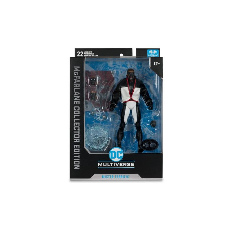 DC MULTIVERSE WAVE 8 MISTER TERRIFIC PLATINUM EDITION 18 CM