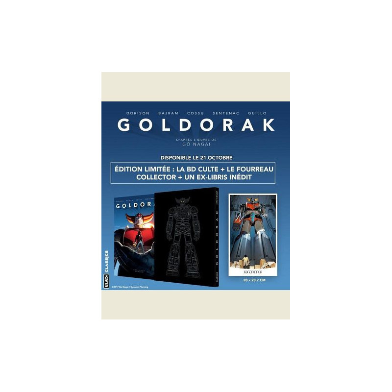 COFFRET GOLDORAK   EXLIBRIS
