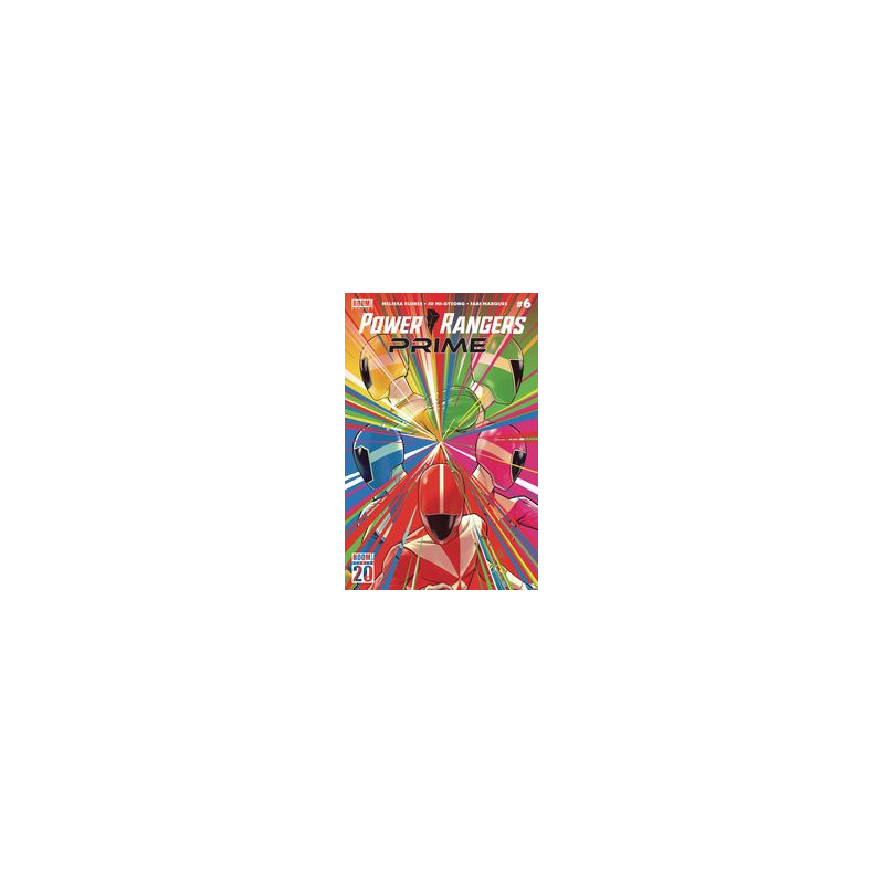 POWER RANGERS PRIME  6 CVR B MALAVIA