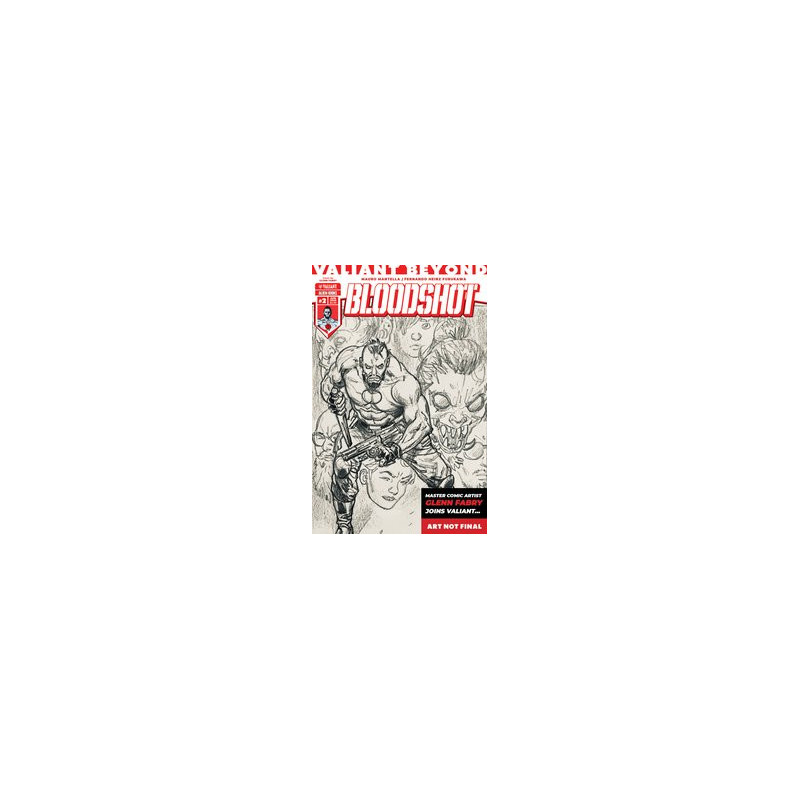 VALIANT BEYOND BLOODSHOT  2 CVR A FABRY