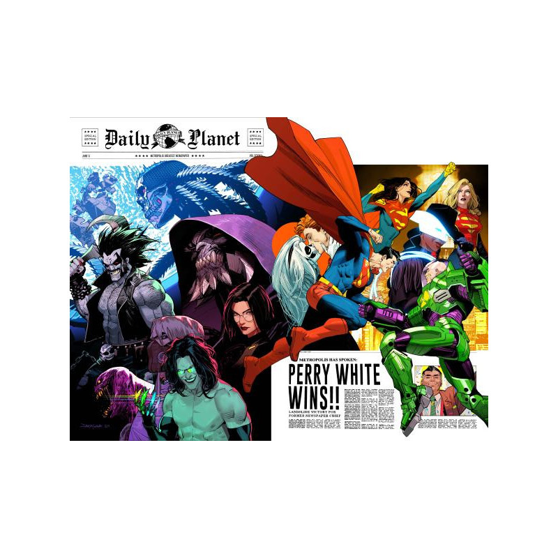 SUPERMAN  25 CVR A DAN MORA