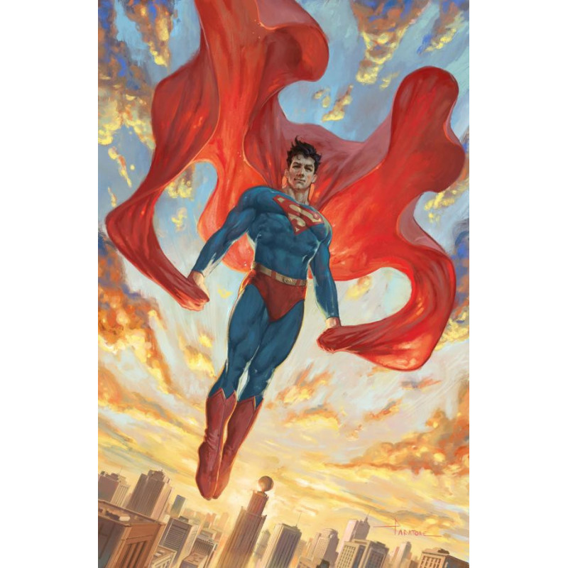 ACTION COMICS  1085 CVR B DAVIDE PARATORE CARD STOCK VAR