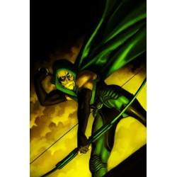 GREEN ARROW  23 CVR B MIGUEL MERCADO CARD STOCK VAR