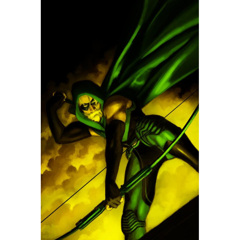 GREEN ARROW  23 CVR B MIGUEL MERCADO CARD STOCK VAR