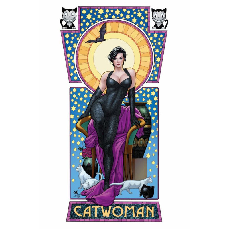CATWOMAN  75 CVR B FRANK CHO CARD STOCK VAR