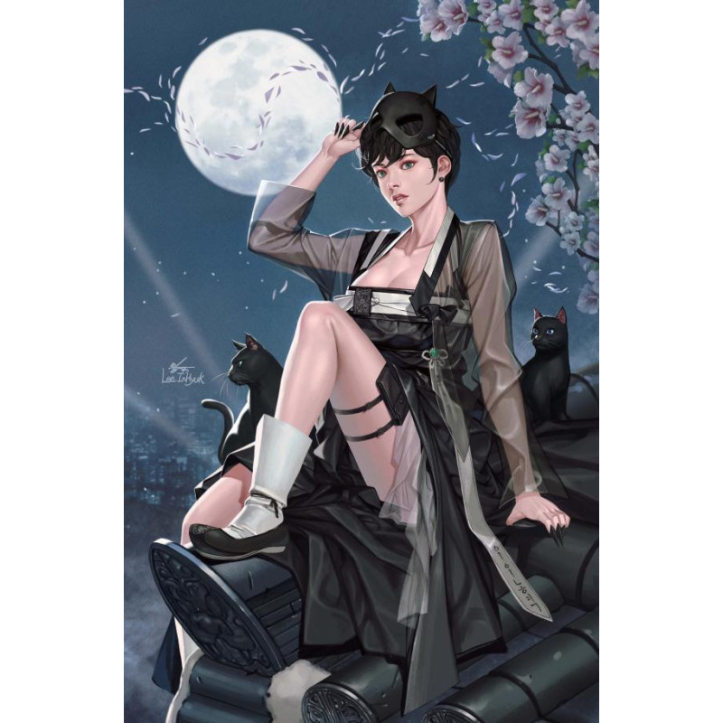 CATWOMAN  75 CVR C INHYUK LEE CARD STOCK VAR