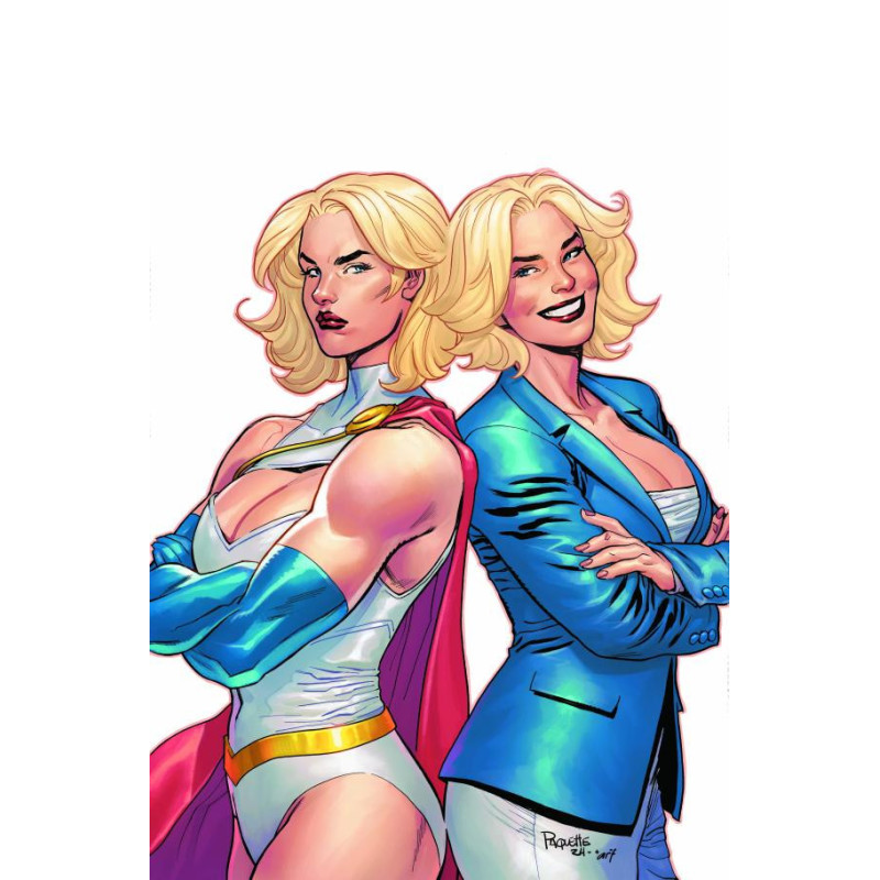POWER GIRL  20 CVR A YANICK PAQUETTE
