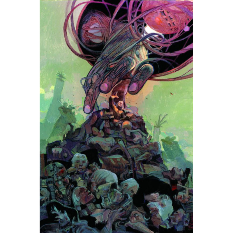 RESURRECTION MAN QUANTUM KARMA  1  OF 6  CVR C ANAND RK CARD STOCK VAR