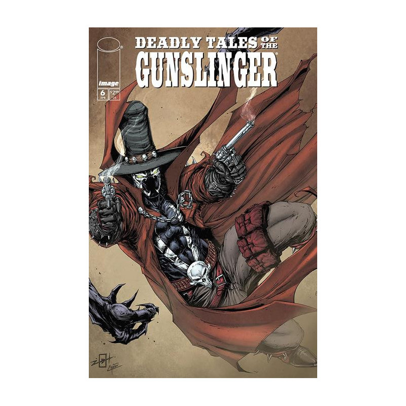 DEADLY TALES OF THE GUNSLINGER SPAWN  6 CVR A JONATHAN URIBE