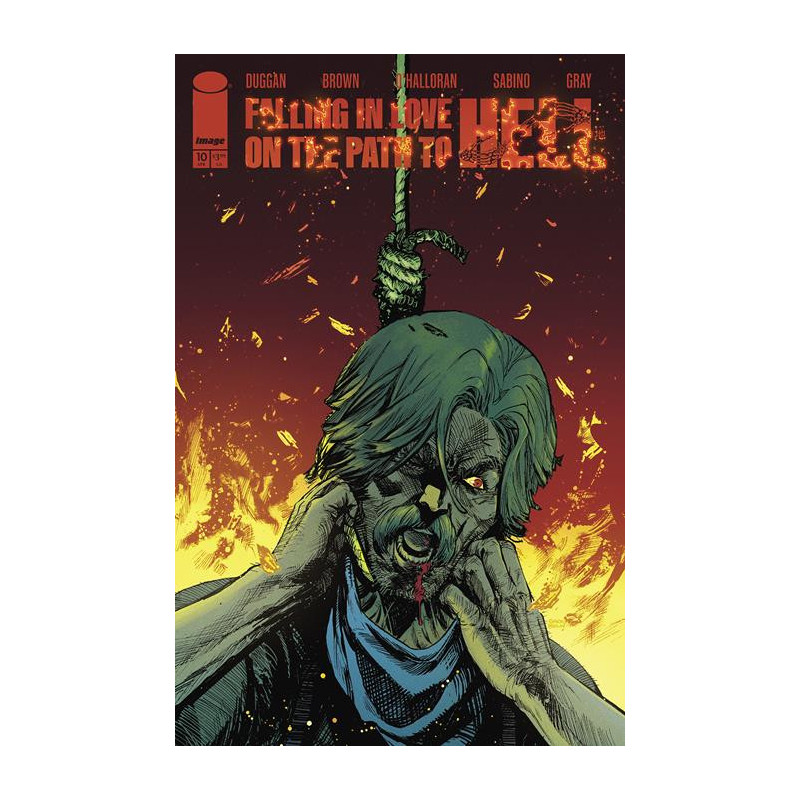 FALLING IN LOVE ON THE PATH TO HELL  10 CVR A GARRY BROWN  MR 