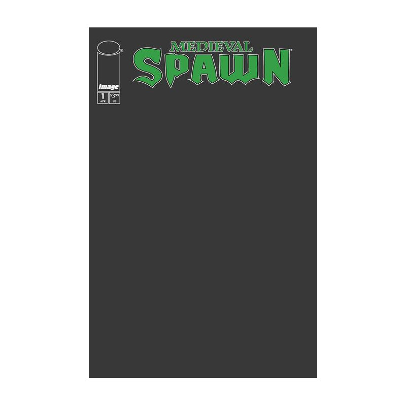 MEDIEVAL SPAWN  1  OF 4  CVR C BLANK SKETCH VAR
