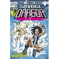 SAVAGE DRAGON  279 CVR B ERIK LARSEN 70S TRADE DRESS VAR  MR 