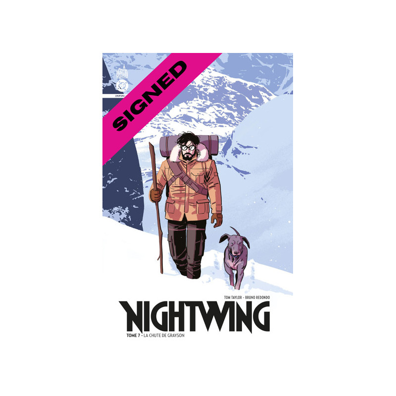 NIGHTWING INFINITE  7 AVEC EX LIBRIS SIGNE PAR TOM TAYLOR