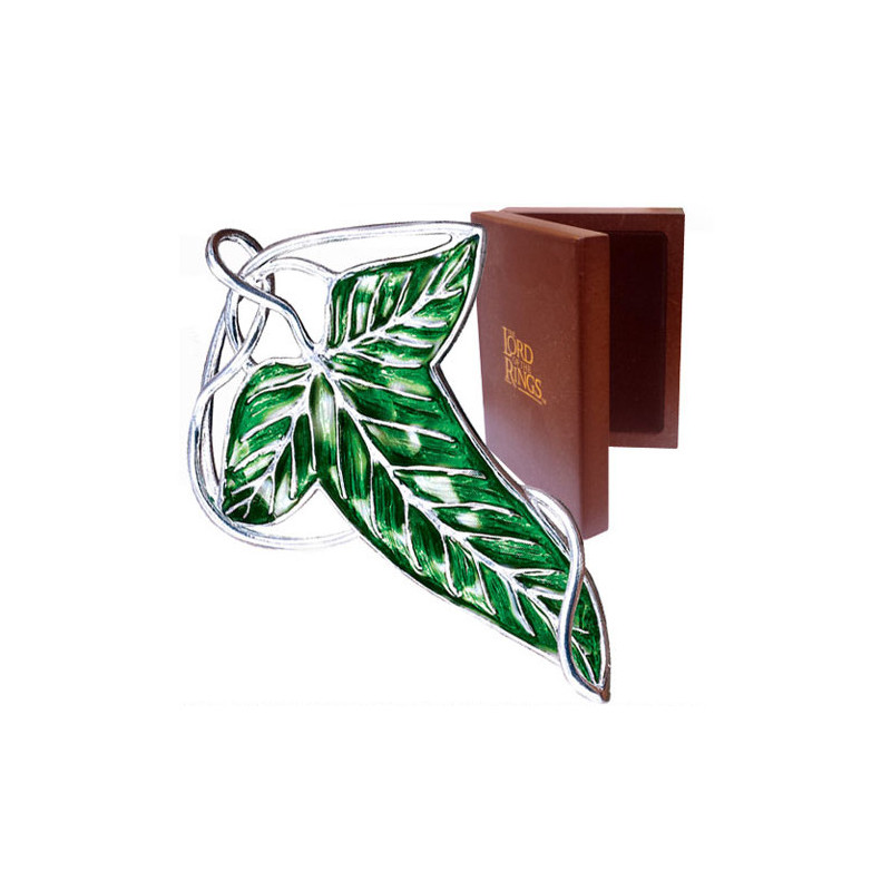 FEUILLE DE LA LORIEN ARGENT 925EME SEIGNEUR DES ANNEAUX
