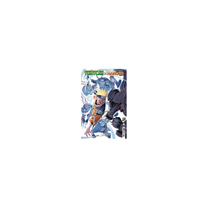 TEENAGE MUTANT NINJA TURTLES X NARUTO  4 CVR A JIMENEZ