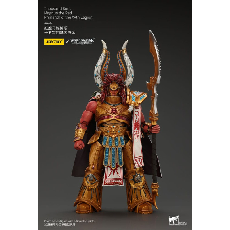 WARHAMMER HORUS HERESY THOUSAND SONS MAGNUS THE RED PRIMARCH XVTH 25 C