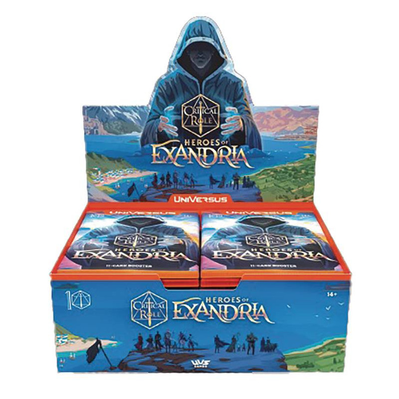 EXANDRIA BOOSTER UNIVERSUS TCG CRITICAL ROLE HEROES