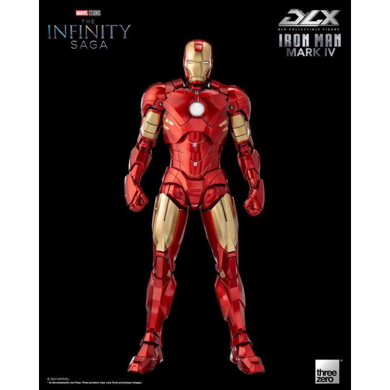 IRON MAN MARK 4 INFINITY SAGA FIGURINE DLX 17 CM