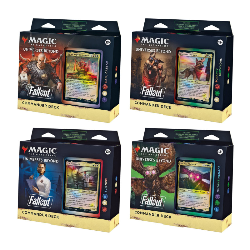 MAGIC THE GATHERING UNIVERSES BEYOND FALLOUT DECK COMMANDER