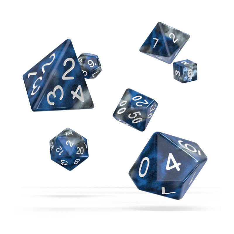 OAKIE DOAKIE DICE DES RPG SET GEMIDICE LIQUID STYLE