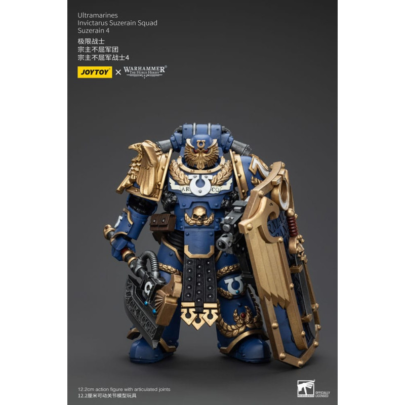 WARHAMMER HORUS HERESY ULTRAMARINES INVICTARUS SUZERAIN SQUAD 4 12 CM