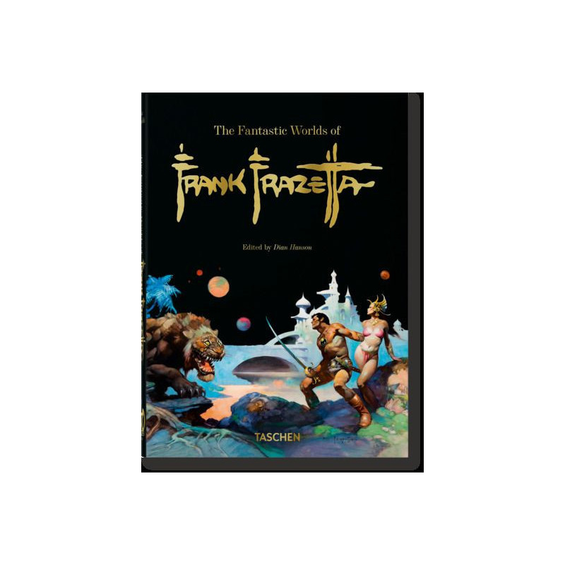THE FANTASTIC WORLDS OF FRANK FRAZETTA  45TH ED   EDITION MULTILINGUE