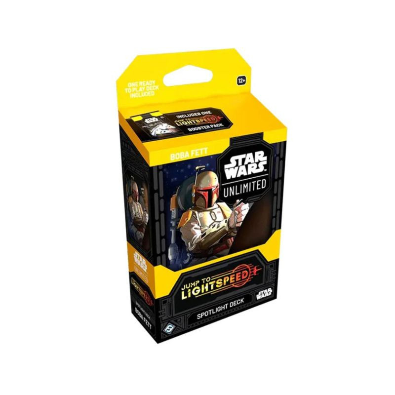 STAR WARS UNLIMITED LIGHTSPEED SPOT DECK HAN SOLO BOBA FETT