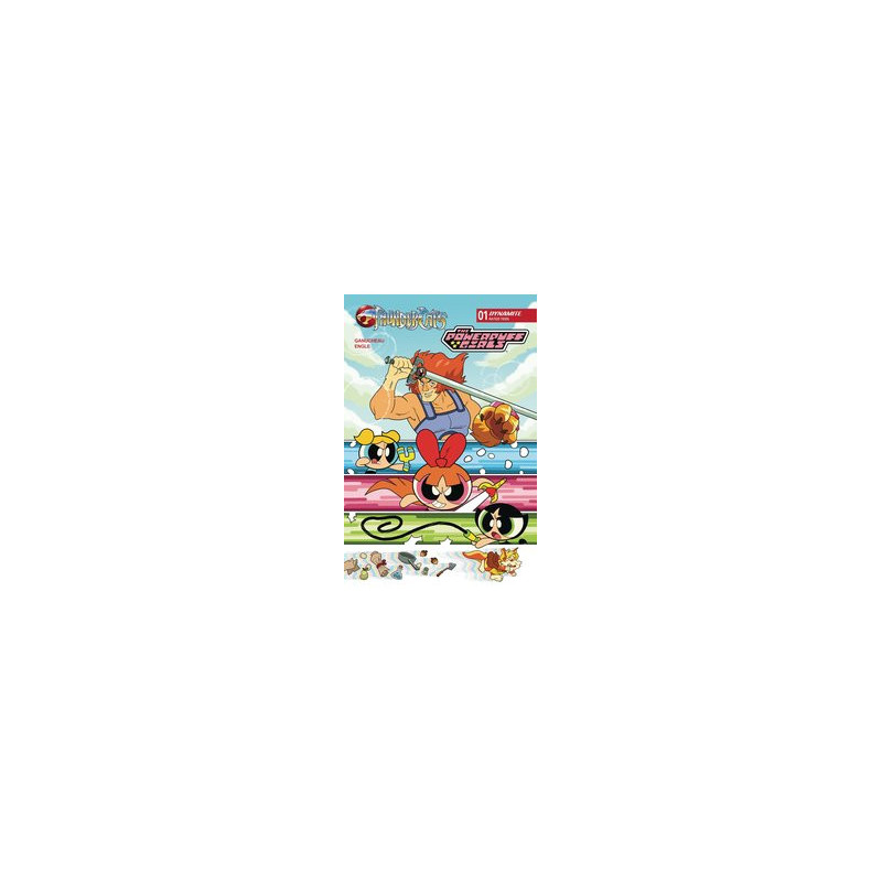THUNDERCATS POWERPUFF GIRLS  1 CVR B ENGLE