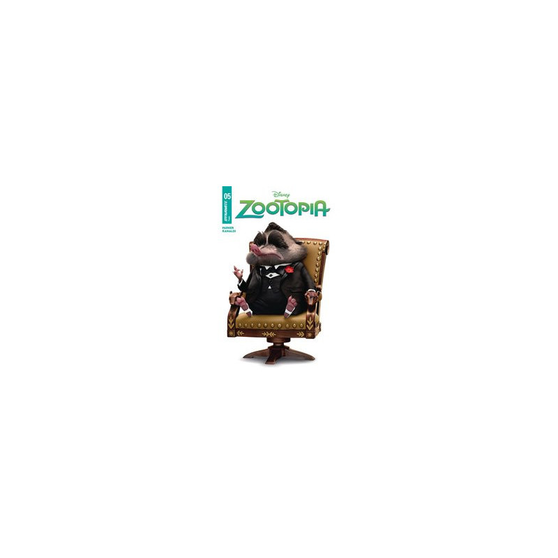 ZOOTOPIA  5 CVR E MOVIE CHARACTERS