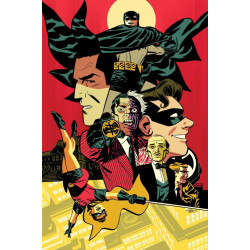 BATMAN   ROBIN YEAR ONE  8  OF 12  CVR B MICHAEL CHO CARD STOCK VAR