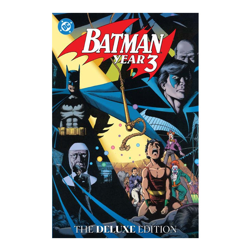 BATMAN YEAR THREE THE DELUXE EDITION HC