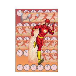 FLASH  22 CVR D GEORGE PEREZ LEGACY CARD STOCK VAR