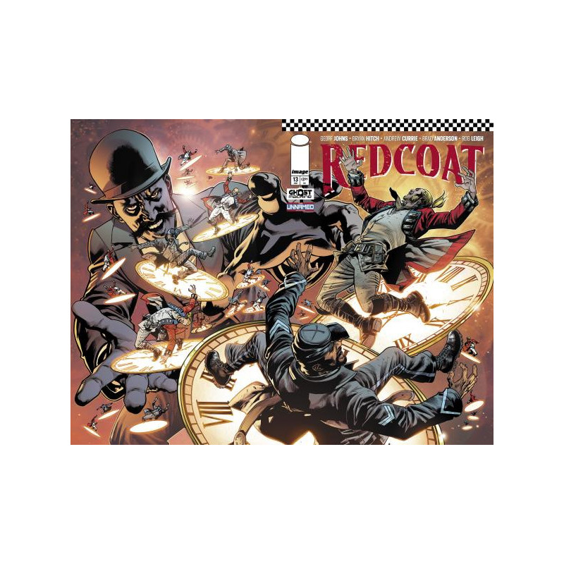REDCOAT  13 CVR A BRYAN HITCH   BRAD ANDERSON WRAPAROUND