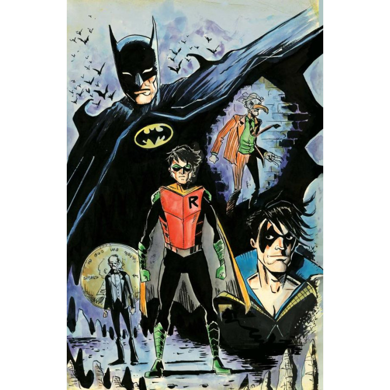ROBIN   BATMAN JASON TODD  1  OF 3  CVR B JEFF LEMIRE VAR